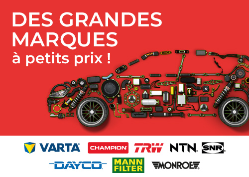 Des grandes marques à petits prix